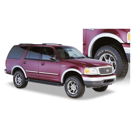 Bushwacker 20503-02 Street Style Fender Flares F/R 4pc Expedition