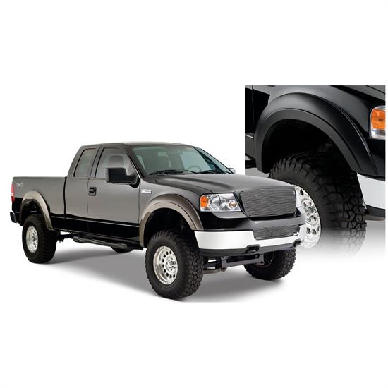Bushwacker 20915-02 Extend-A-Fender Flares F/R Set/4, 04-08 F-150