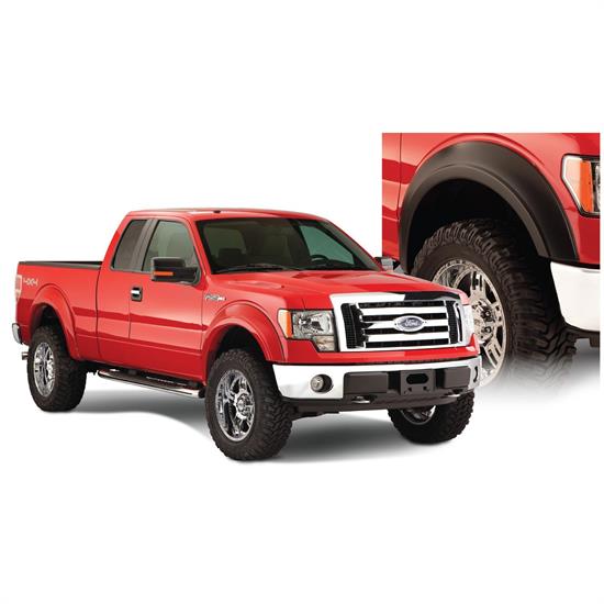 Bushwacker 20926-02 Extend-A-Fender Flares F/R Set/4, 09-14 F-150