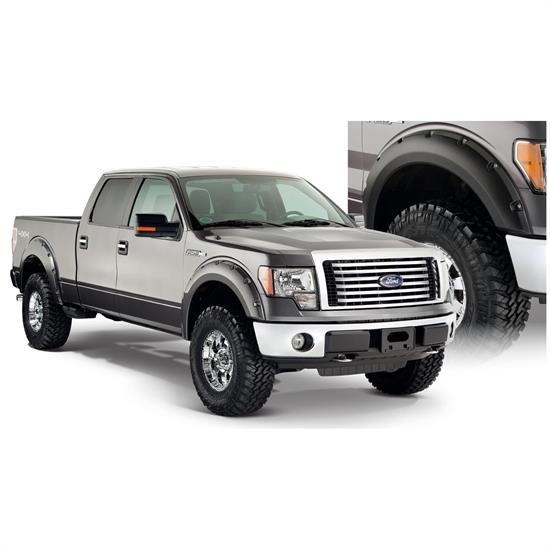 Bushwacker 20929-02 Pocket Style Fender Flares F/R 09-14 F-150