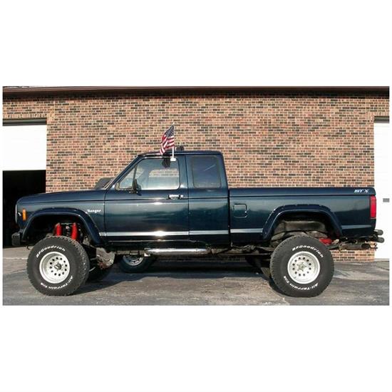 Bushwacker 21008-11 Cut-Out Fender Flares Rear 83-92 Ranger
