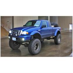 Bushwacker 21027-11 Cut-Out Fender Flares Fr Screw Pocket Ranger
