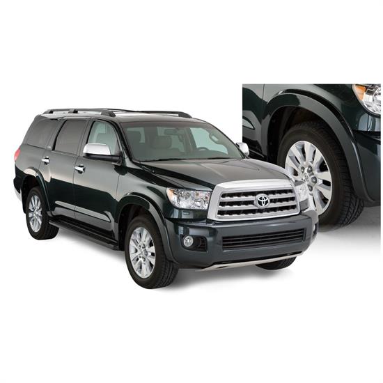Bushwacker 30912-02 OE Style Fender Flares F/R 4pc, 08-15 Sequoia