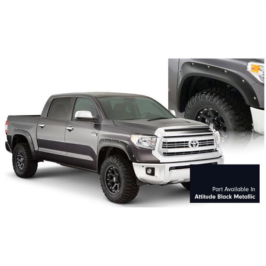 Bushwacker 30918-43 Pocket Style Painted Fender Flares F/R Tundra