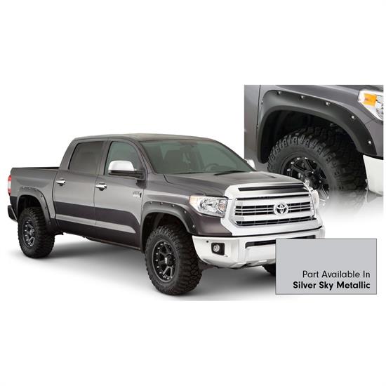 Bushwacker 30918-53 Pocket Style Painted Fender Flares F/R Tundra