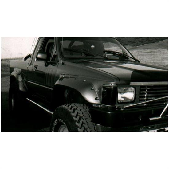 Bushwacker 31010-11 Cut-Out Fender Flares Rear 84-88 Pickup