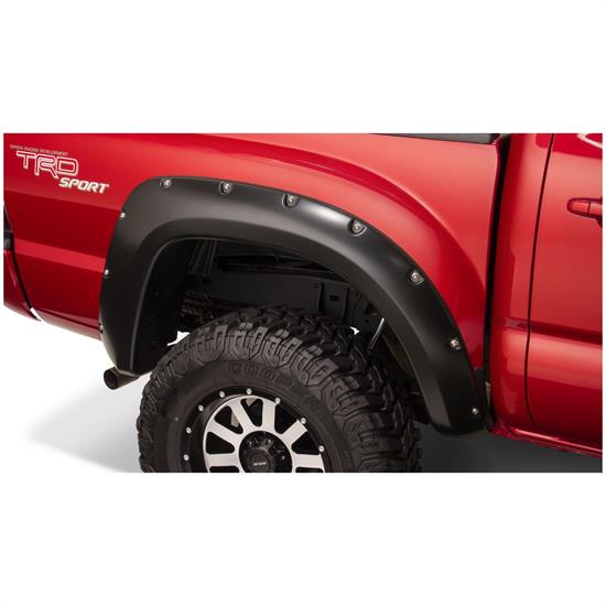 Bushwacker 31052-02 Pocket Style Fender Flares Rear 05-15 Tacoma