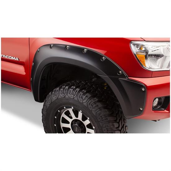 Bushwacker 31079-02 Pocket Style Fender Flares Front 12-15 Tacoma