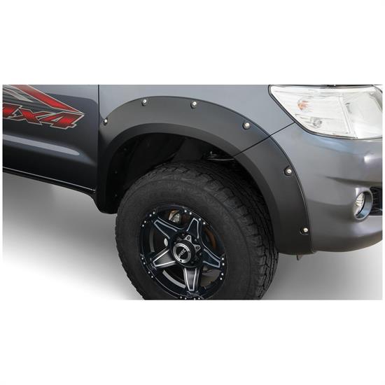 Bushwacker 31081-02 Pocket Style Fender Flares Front 11-13 Hilux