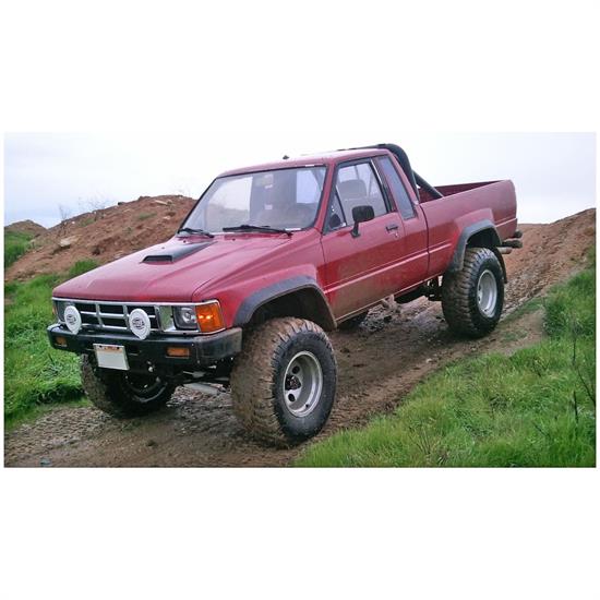 Bushwacker 31902-01 Extend-A-Fender Flares F/R 4pc, 84-88 Pickup
