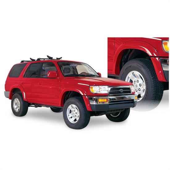 Bushwacker 31913-11 Extend-A-Fender Flares F/R 4pc, 96-02 4Runner