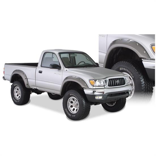 Bushwacker 31919-02 Cut-Out Fender Flares F/R Set/4, 95-04 Tacoma