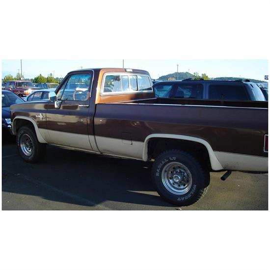Bushwacker 40002-01 Extend-A-Fender Flares Rear Pair, Chevy/GMC