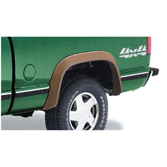 Bushwacker 40008-01 Extend-A-Fender Flares Rear Pair, Chevy/GMC