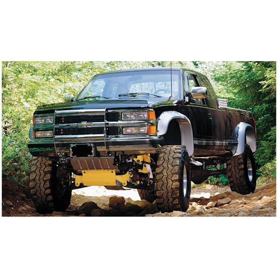 Bushwacker 40009-11 Cut-Out Fender Flares Screw Pocket Chevy/GMC