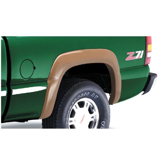 Bushwacker 40032-02 Extend-A-Fender Flares Rear Pair, Chevy/GMC