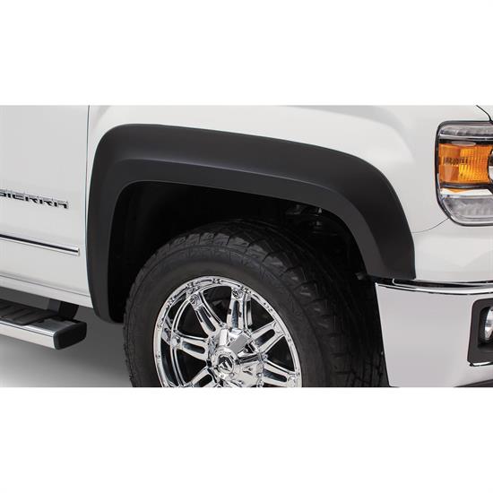 Bushwacker 40099-02 Extend-A-Fender Flares Front Sierra 1500