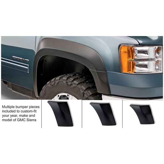 Bushwacker 40107-02 Extend-A-Fender Flares Fr Silverado 1500-3500