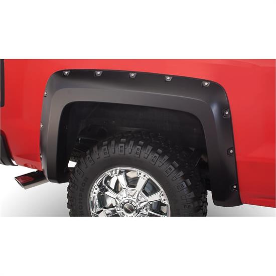 Bushwacker 40120-02 Pocket Fender Flares Rr, 14-17 Silverado 1500
