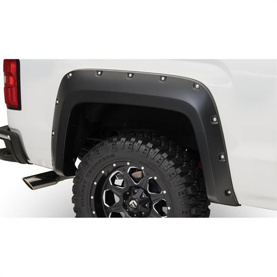 Bushwacker 40122-02 Pocket Fender Flares Rear, Sierra 1500-3500