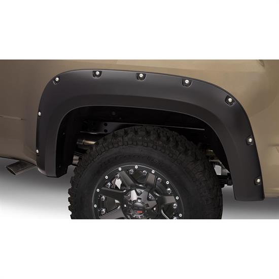 Bushwacker 40142-02 Pocket Style Fender Flares Rear 15-17 Canyon