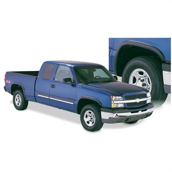 Bushwacker 40507-02 Street Style Fender Flares F/R 4pc, Chevy/GMC