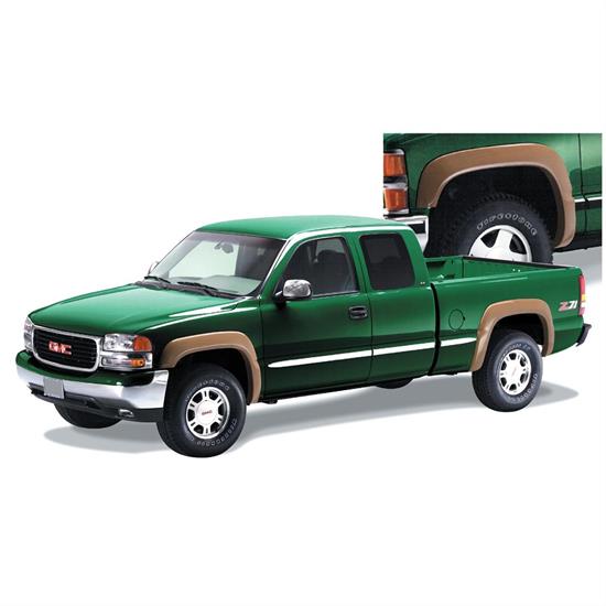 Bushwacker 40906-02 Extend-A-Fender Flares F/R Set/4, Chevy/GMC