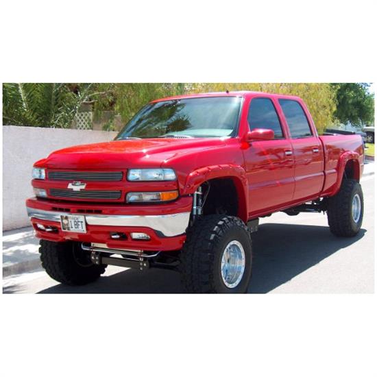 Bushwacker 40917-02 Pocket Style Fender Flares F/R 4pc, Chevy/GMC