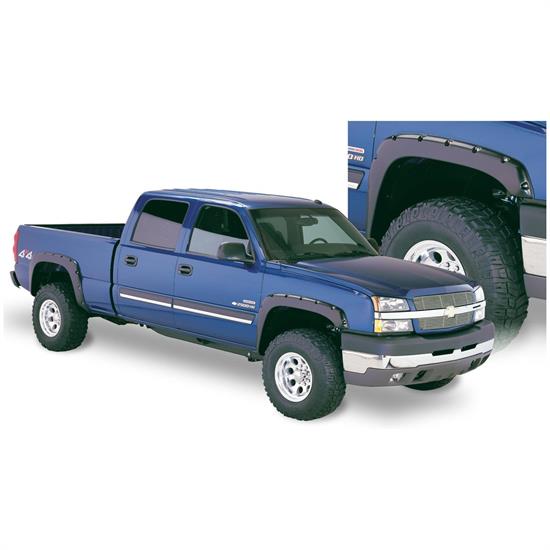 Bushwacker 40918-02 Pocket Style Fender Flares F/R Silverado 1500