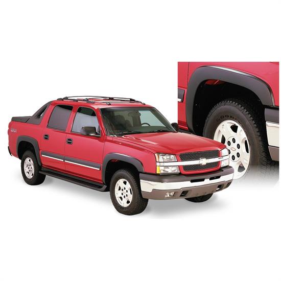 Bushwacker 40920-02 OE Style Fender Flares F/R 03-06 Avalanche