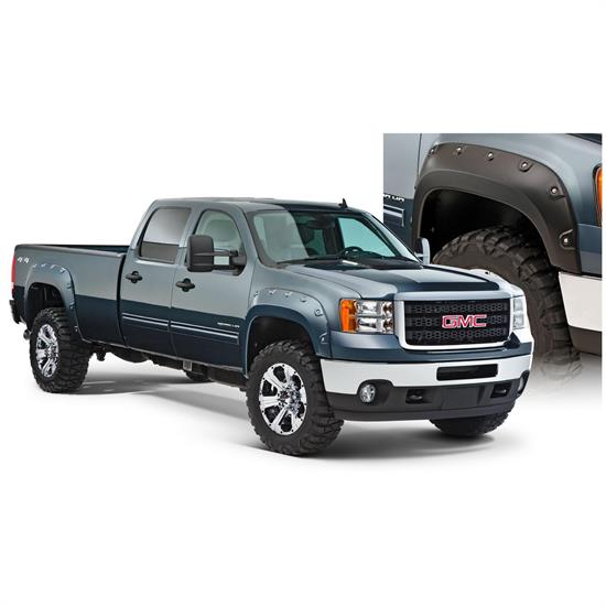 Bushwacker 40943-02 Boss Pocket Fender Flares F/R Sierra 25003500