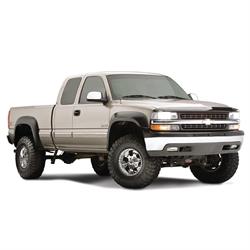 Bushwacker 40945-02 Extend-A-Fender Flares F/R Set/4, Chevy/GMC