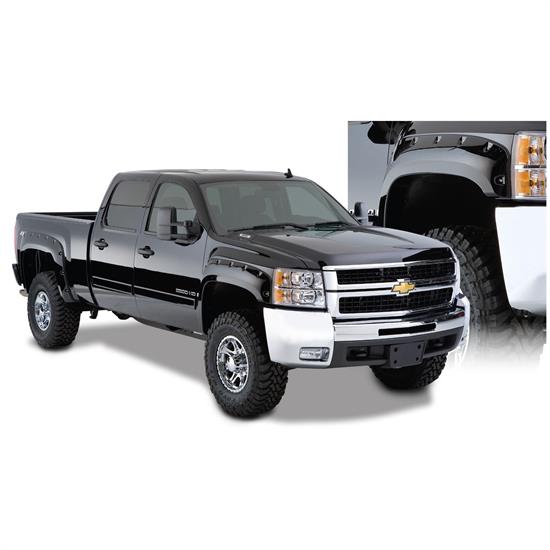 Bushwacker 40949-02 Cut-Out Fender Flares F/R Silverado 1500-3500