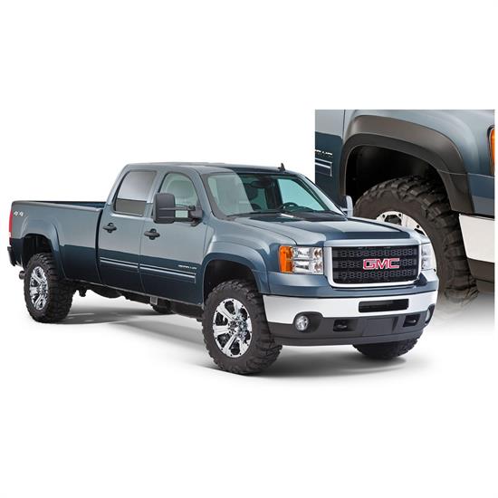 Bushwacker 40954-02 Extend-A-Fender Flares F/R 07-13 Sierra 1500