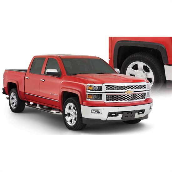 Bushwacker 40956-02 OE Style Fender Flares F/R Set/4, Chevy