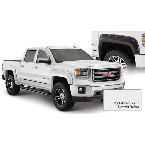 Bushwacker 40958-14 Boss Pocket Painted Fender Flares Sierra 1500