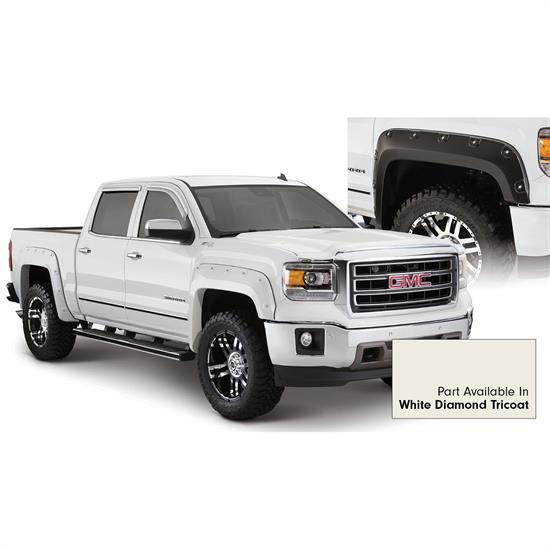 Bushwacker 40958-24 Boss Pocket Painted Fender Flares Sierra 1500