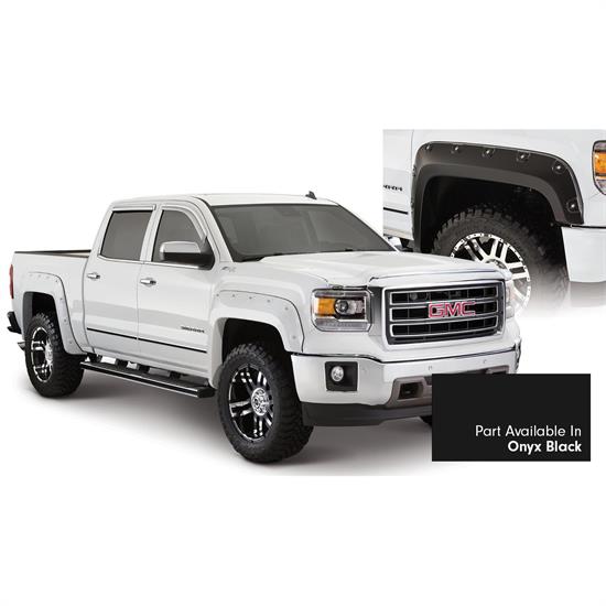Bushwacker 40958-34 Boss Pocket Painted Fender Flares Sierra 1500