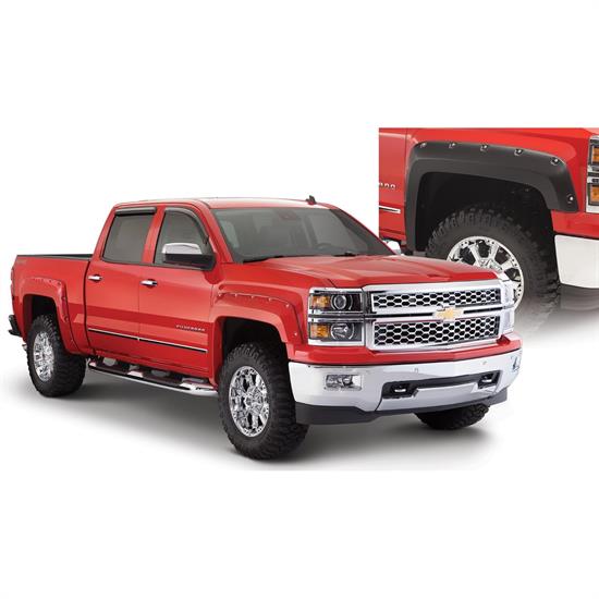 Bushwacker 40959-02 Pocket Fender Flares F/R 14-17 Silverado 1500