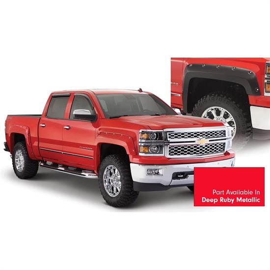 Bushwacker 40959-74 Pocket Painted Fender Flares Silverado 1500