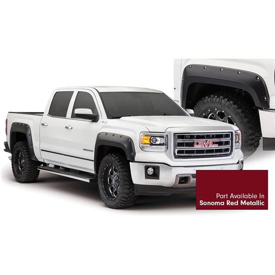 Bushwacker 40960-74 Pocket Painted Fender Flares F/R Sierra 1500