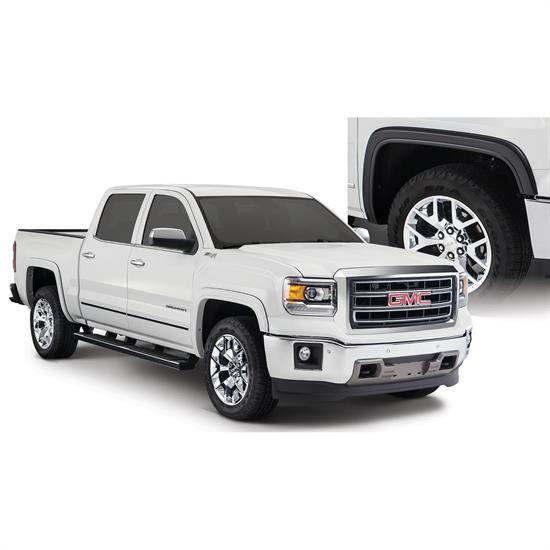 Bushwacker 40962-02 OE Style Fender Flares F/R 14-15 Sierra 1500