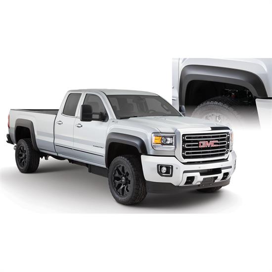 Bushwacker 40966-02 Extend-A-Fender Flares F/R Sierra 2500/3500