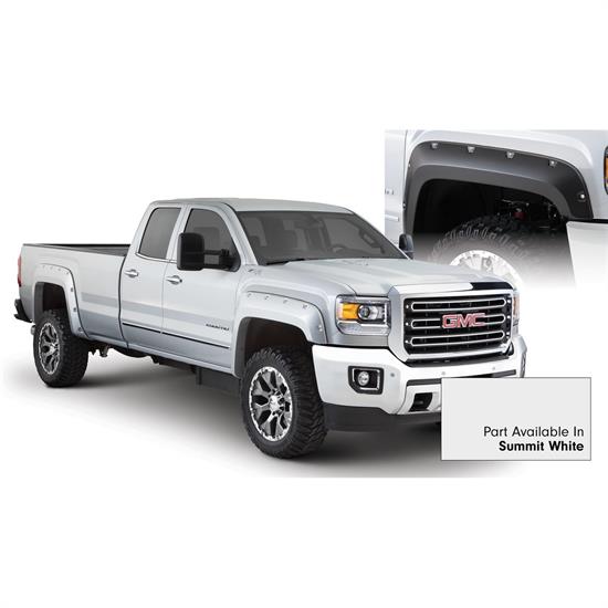 Bushwacker 40967-14 Pocket Painted Fender Flares F/R Sierra