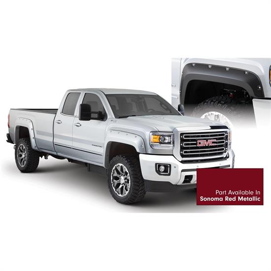 Bushwacker 40967-74 Pocket Painted Fender Flares F/R Sierra