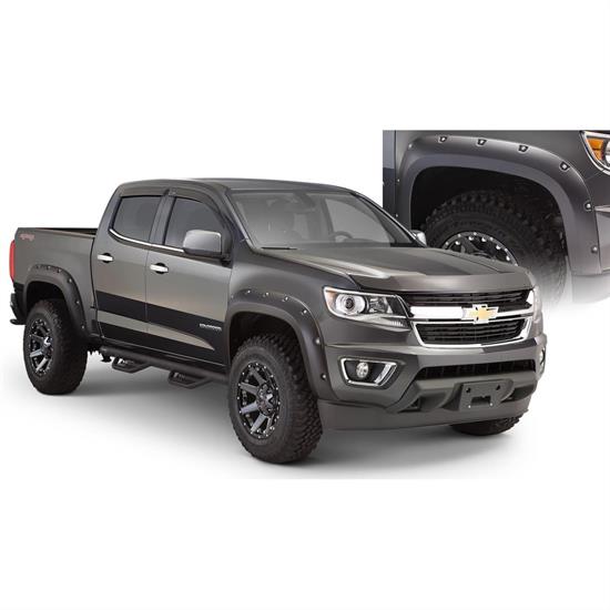 Bushwacker 40969-02 Pocket Style Fender Flares F/R 15-17 Colorado