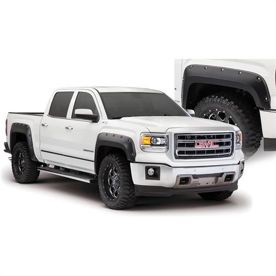 Bushwacker 40974-02 Pocket Style Fender Flares F/R Sierra 1500