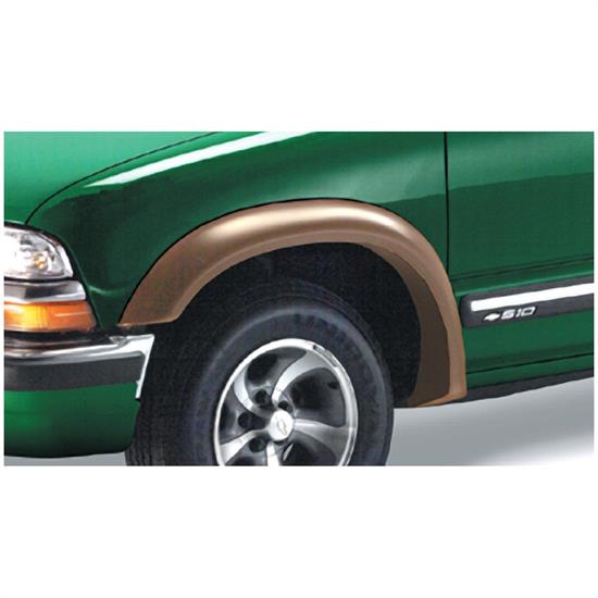 Bushwacker 41023-11 Extend-A-Fender Flares Front Pair, 94-03 S10