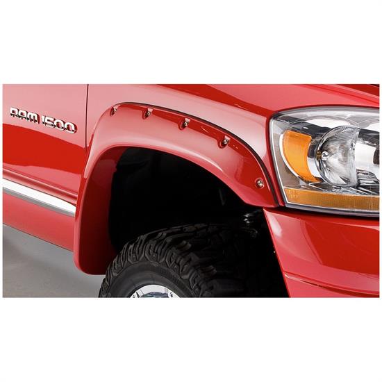 Bushwacker 50017-02 Pocket Fender Flares Front Ram 1500-3500