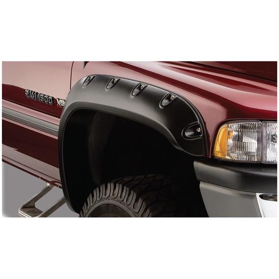 Bushwacker 50029-02 Pocket Fender Flares Front, Ram 1500-3500